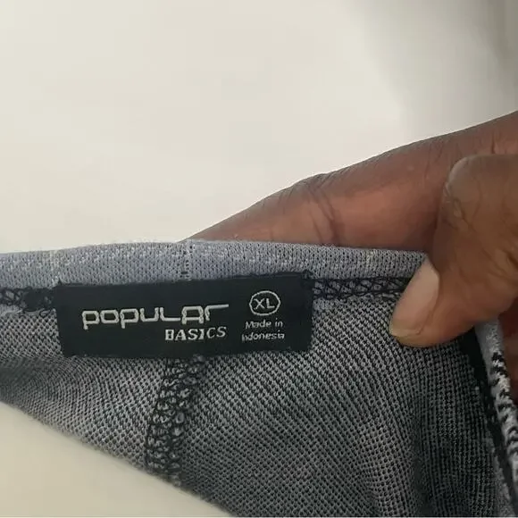 Popular Basic blue plaid 90s Y2K Clueless womens dress Size XL preppy academia - Picture 9 of 11